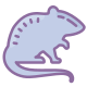 Ratte Silhuette icon