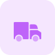 Small van or pickup truck isolated on a white background icon