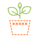 Plante en pot icon