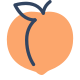 Peach icon