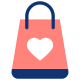 Shopping bag icon