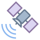 Envoi de signal satellite icon