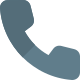 Dial phone handreceiver layout for phone calling icon