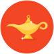 Lampada magica icon