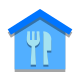 Restaurant Building icon