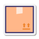 Boîte en carton icon