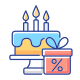 Birthday Discount icon