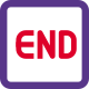 End function button on computer keybord layout icon