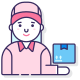 Delivery Courier icon