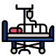 Lit d&#39;hôpital icon