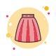 Skirt icon