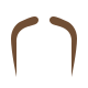 Fu-Manchu-Schnurrbart icon