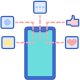 Des médias sociaux icon