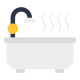 シャワーと浴槽 icon