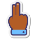 Zwei-Finger-Hauttyp-3 icon