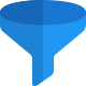 Sorting tool funnel shape button to get desired result icon