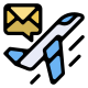 Air mail icon