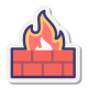 Firewall icon