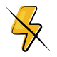 Blitz aus icon