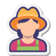 Фермер-женщина icon