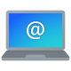 Laptop E-Mail icon