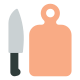 Knife and Cutting Board icon