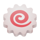 torta di pesce con emoji a spirale icon