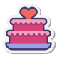 Pastel de boda icon