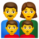 familia--hombre-mujer-niño-niño icon