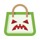 Candy bag icon