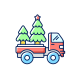 Christmas Tree Delivery icon