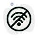 No wireless internet connectivity in a specific area icon