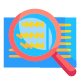 Magnifying icon