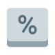 퍼센트 키 icon