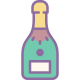 Бутылка шампанского icon