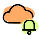 Cloud application notification on a smart devices icon