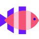 Poisson clown icon