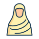 Muslim Woman icon