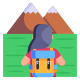 Hiker icon