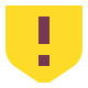 Warning Shield icon