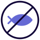 No fishing instruction nearby Lake Sign post icon