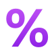 Percentagem icon