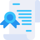 Certificate icon