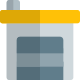 Industrial storage facility warehouse for material boxes icon