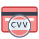 Code de vérification de carte bancaire (CVV) icon