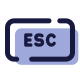 Esc icon