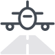 비행기 착륙 icon