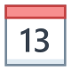 Calendário de 13 icon