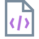 File di codice icon