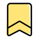 Low rank home guard of single strip uniform badge icon